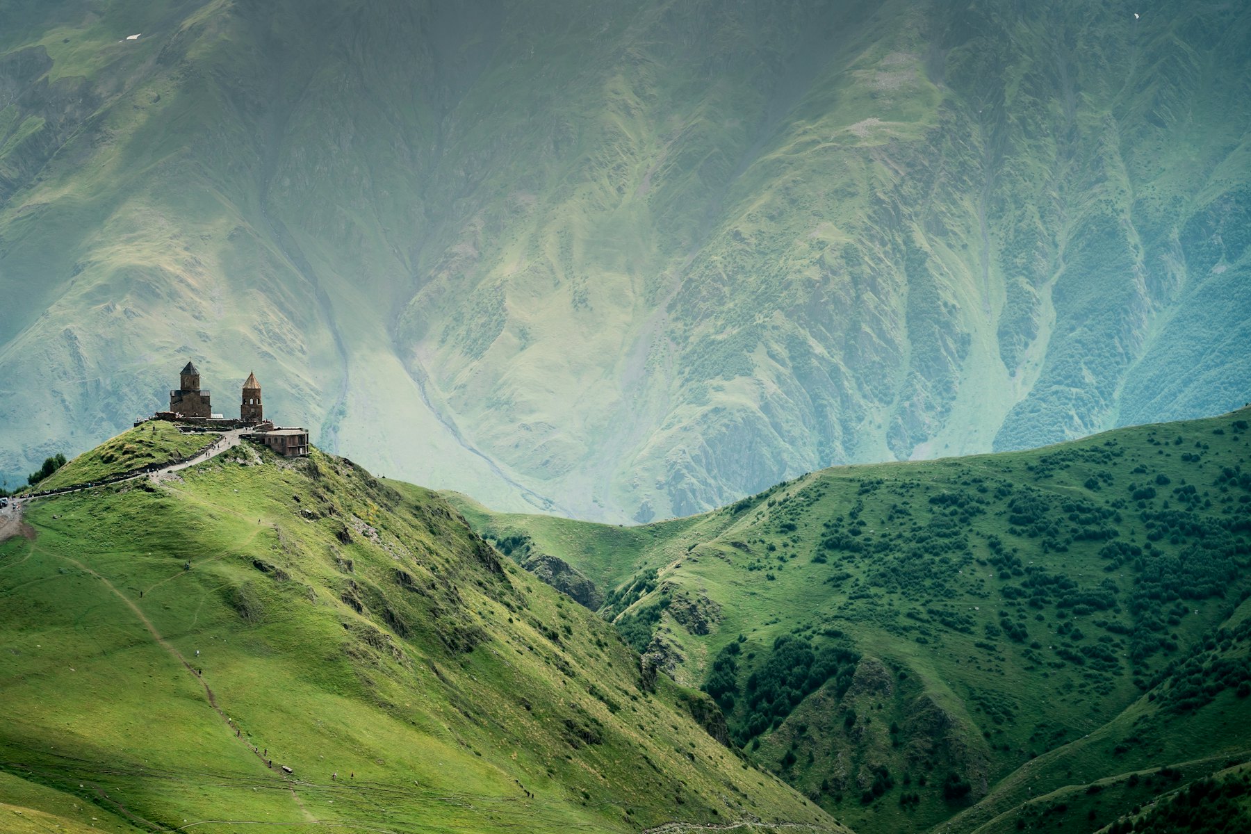Gergeti, Kafkas Dağları, Gürcistan